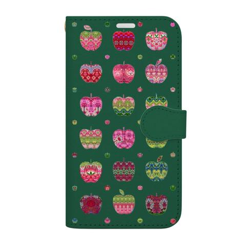 林檎たち　iPhone14用・手帳型ケース