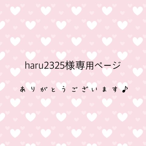 haru2325様専用ページ