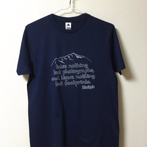 【Mountain】Rocky's オリジナルTシャツ ネイビー