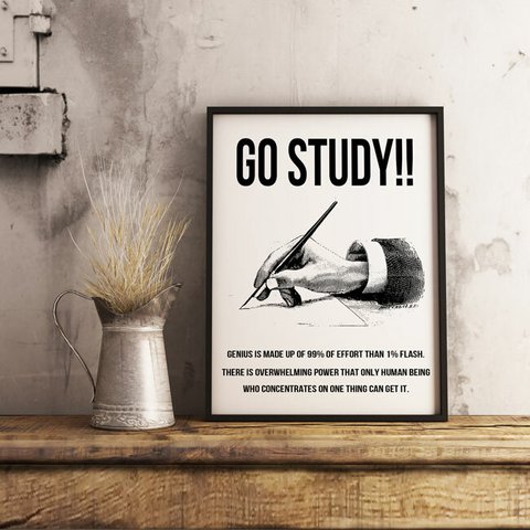 GO STUDY!! POSTER