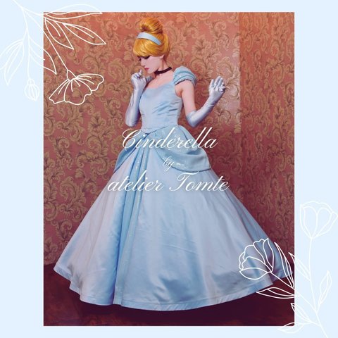 【受注製作・1201】ブルーセパレートドレス【ハロウィン・仮装・コスプレ】