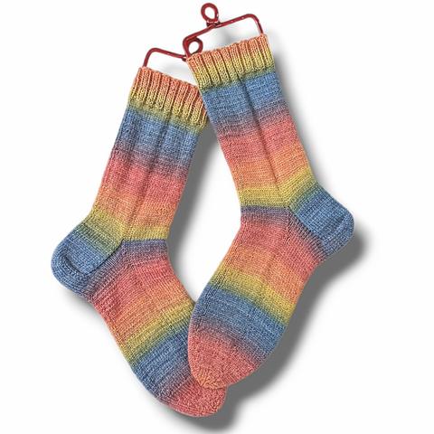 〈Men's25.0～27.0cm〉手編みの靴下 