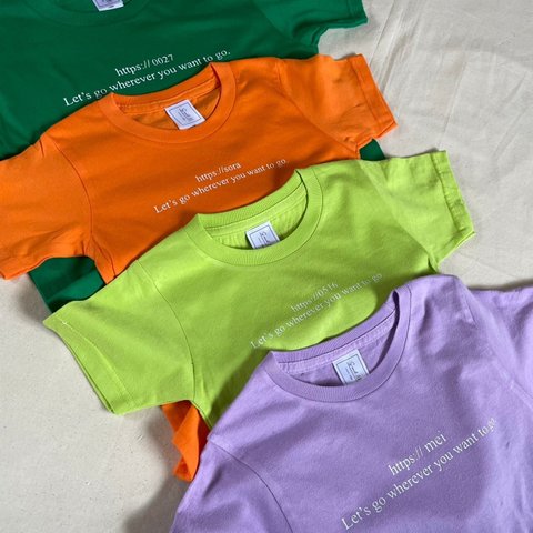 名前入りTシャツ　デザイン②