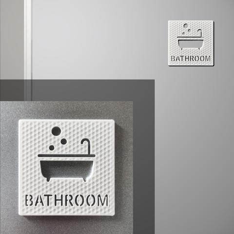 バスルーム (BATHROOM) サインプレート おしゃれ雑貨