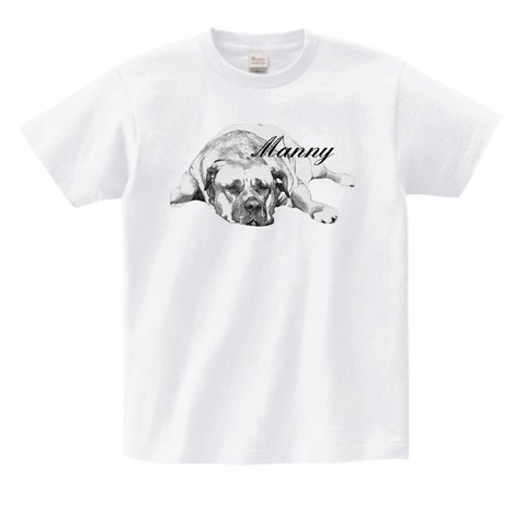 Manny Tシャツ　白