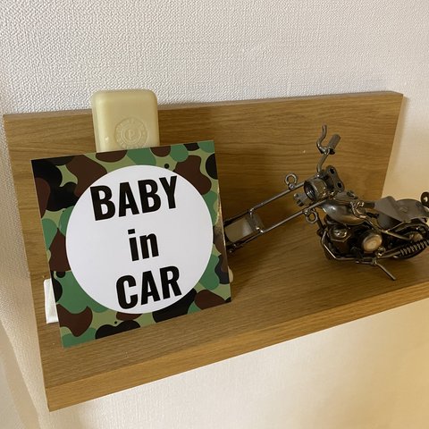 ステッカー　baby in car 