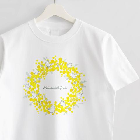 Tシャツ（Mimosa with Bird / リース）