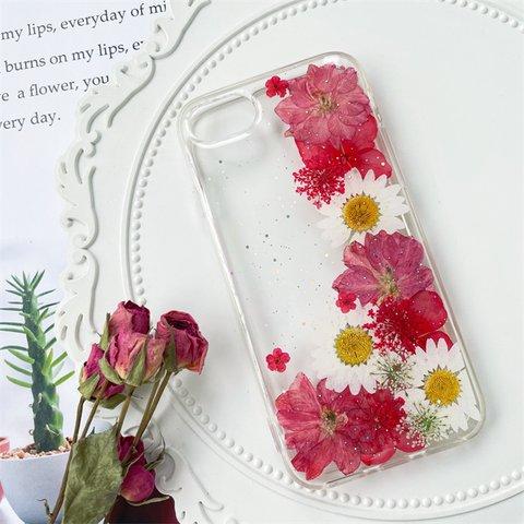 紫陽花、押し花スマホケース、全機種対応、ストラップホルダ一、iFace風、手帳型、iPhone14、iPhone14Pro、iPhone14plus、iPhone13、iPhone12