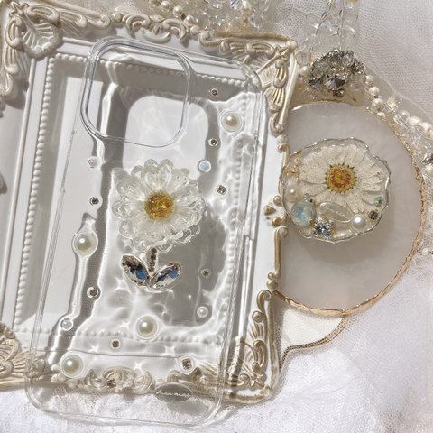 【iphone13proｹｰｽ】marguerite jewelry iphone13pro
