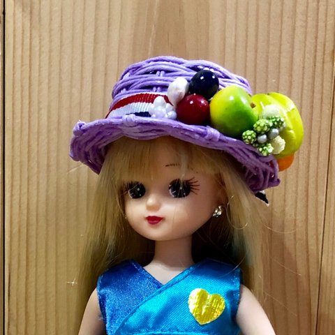 リカちゃんのフルーツ盛り盛り帽子