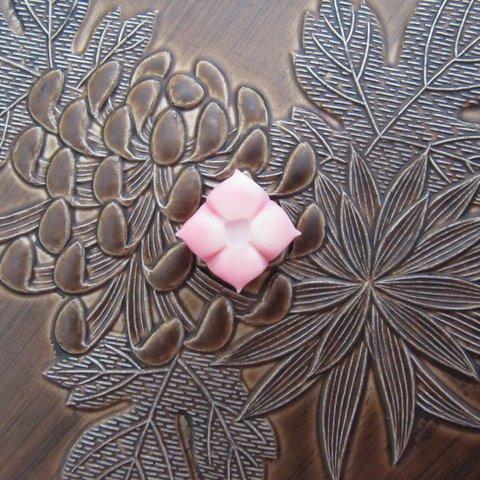 【和菓子風】紫陽花のミニマグネットピンク