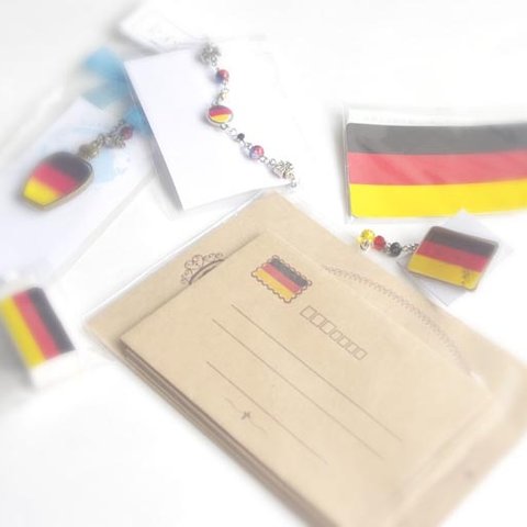 ドイツ　国旗グッズ福袋（キーホルダーなど）