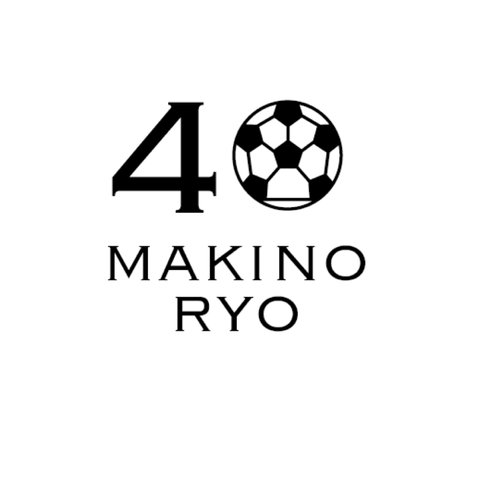 父の日に！サッカー好きパパのロゴ