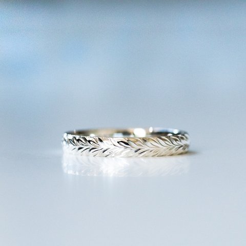 「laurel」silver ring / sv950