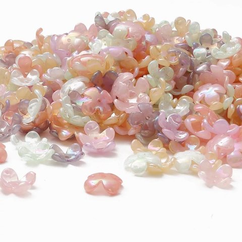 Acryl flower beads