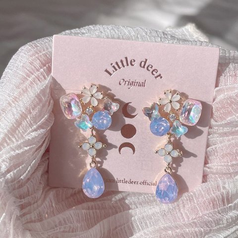 butterfly garden ピアス/イヤリング LD043