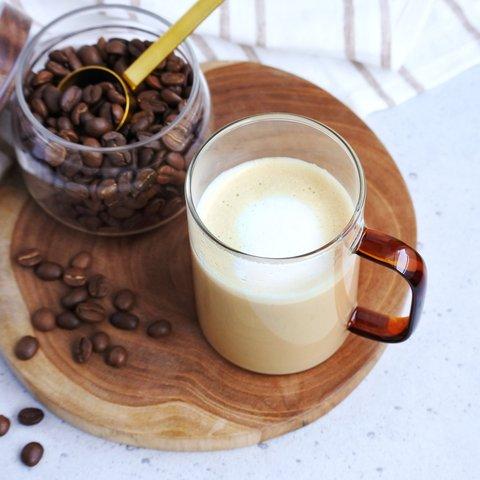 濃厚！カフェオレブレンド 豆220g | 自家焙煎コーヒー | 深煎り・コク・ビター