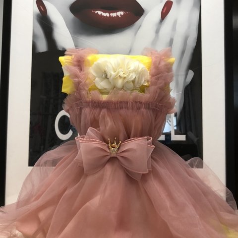 ﾍｱﾊﾞﾝﾄﾞ2ｺ付き☆DRESS cake