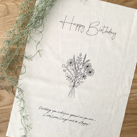 Birthday tapestry ◎ bouquet B