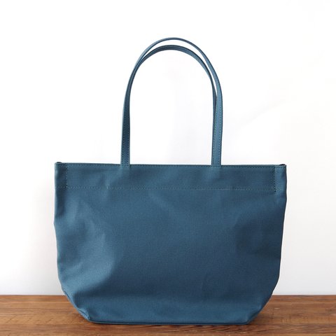 《Canvas》Simple tote Bag ミネラルブルー