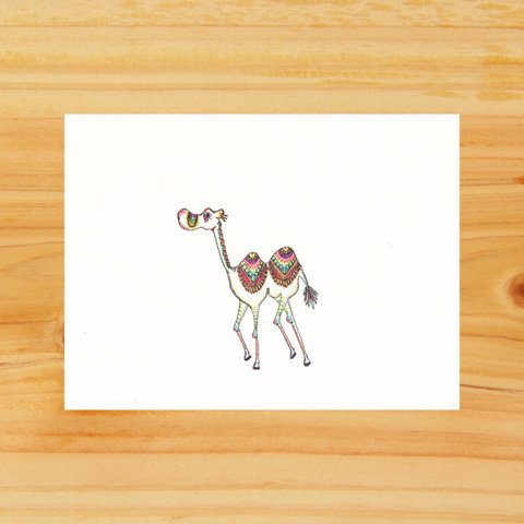 オリエンタル ラクダ -Oriental Camel- ポストカード