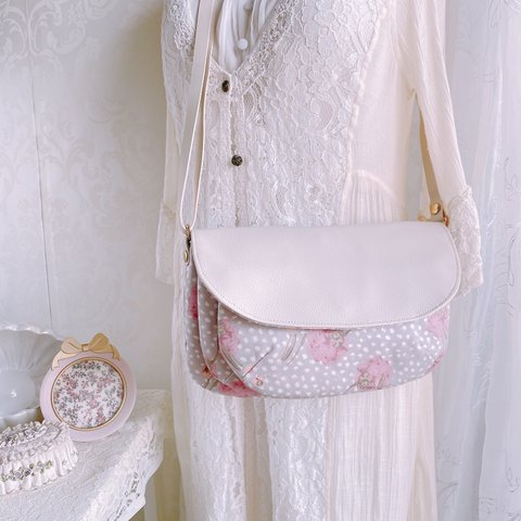 Raffine shoulder bag  ラフィネショルダーバッグ【ジュニパー】リバティバッグ　ポシェットショルダー