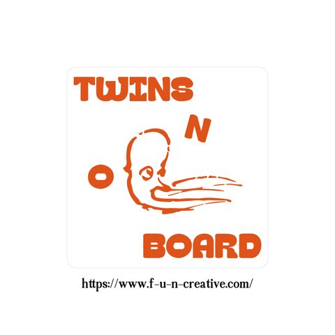 全8色 マグネット タコ TWINS ON BOARD