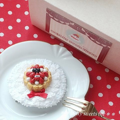 いちごのタルト🍓ヘッドドレス