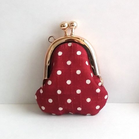 小さいがま口：豆姫：ちっちゃいがま口：littlie purse 287：かわいいがまぐち：小さな財布