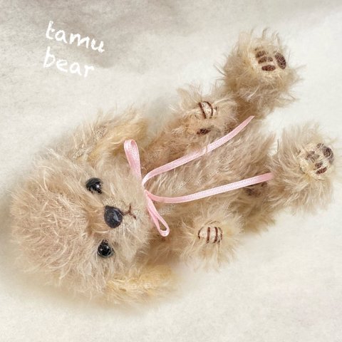 プードルちゃん ハンドメイド ぬいぐるみ テディベア Tamubear