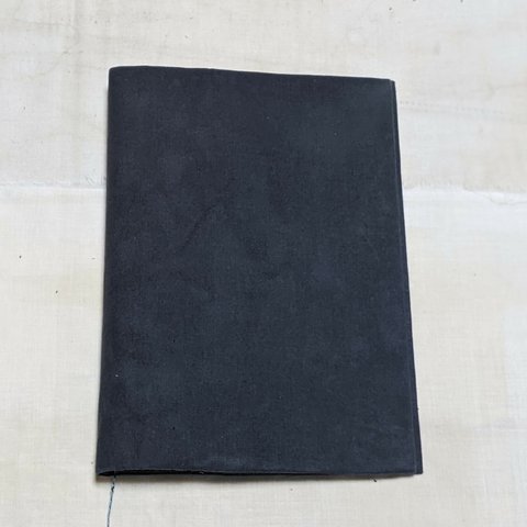 10号帆布の手帳カバー・ノートカバー【選べるA5・B5】チャコールグレー