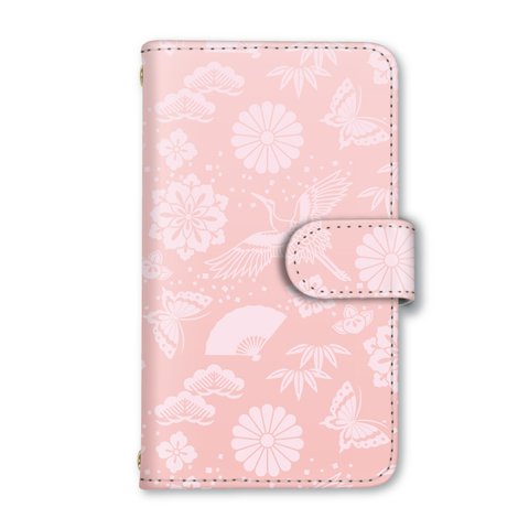 蝶 ピンク スマホケース 携帯ケース