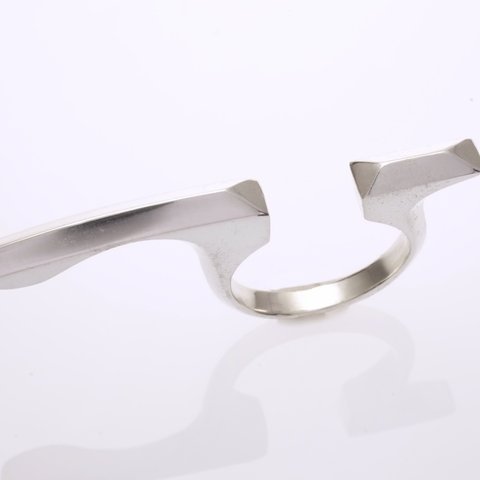 D ring standard silver 925