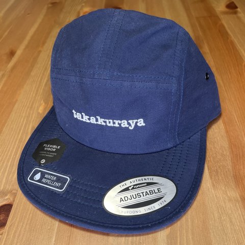 刺繍！【紺色】“takakuraya”5panel U.L.Cap