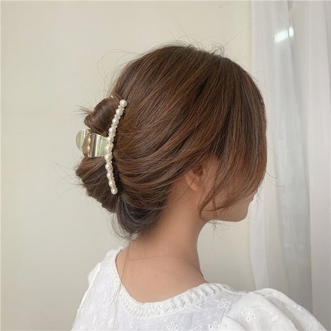 【在庫処分 限定セール￥399】韓国ファッション 　ヘアクリップ 　ヘアアクセサリー　-7046