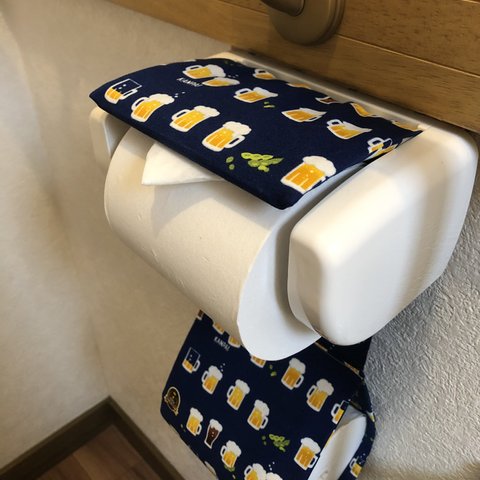 ビールのトイレットペーパーホルダー