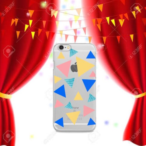 三角フラッグiPhoneケース