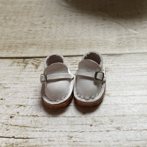 🩵40-ピュアニーモs白 cuteミニチュア靴 