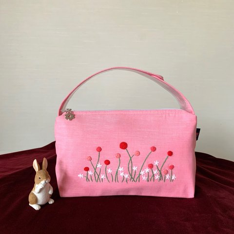 【再販6‼️】桜色のストロベリーキャンドルbag