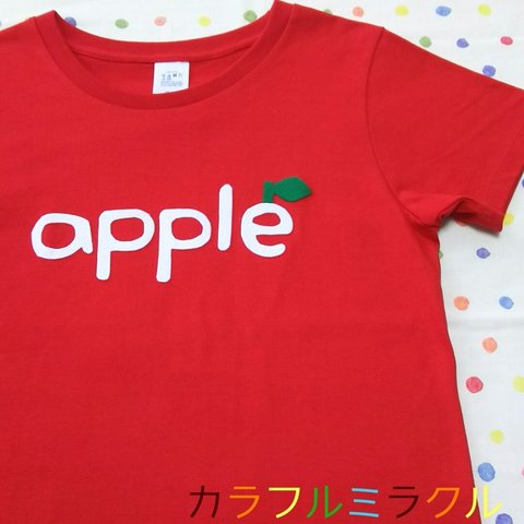 最後の１枚☆appleＴシャツ／サイズＭ