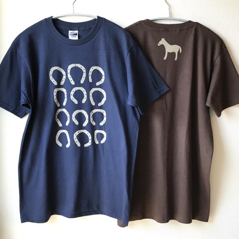 蹄鉄＆子馬Ｔシャツ