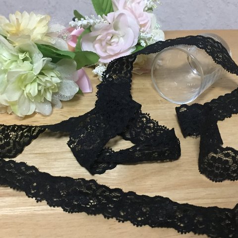 再入荷！上品 黒レース