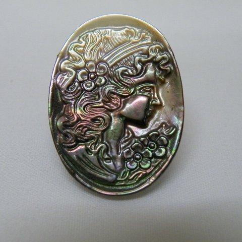 【一点物】SHELL（貝殻）約20×30mm　彫り物A　売切