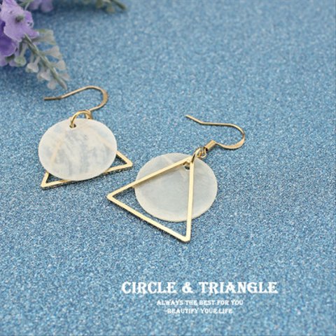  【OPEN SALE 40%OFF!!】シェルピアス△トライアングル△