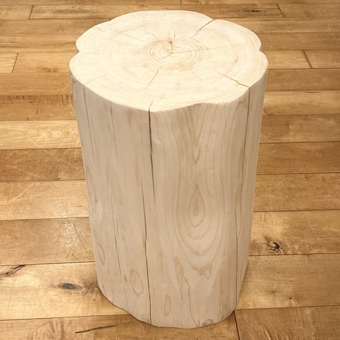 Hinoki Wood Stool No.643