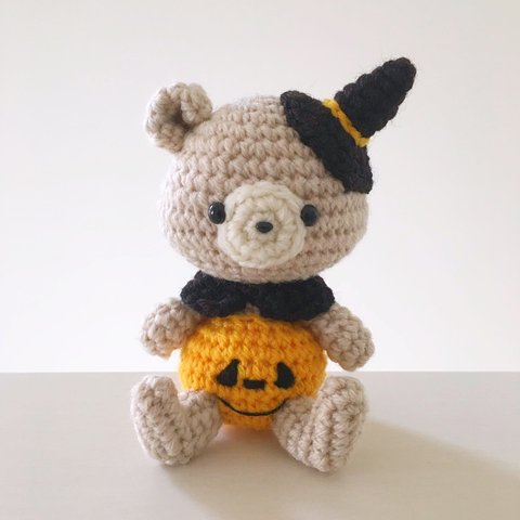 くまちゃんのあみぐるみ☆ハロウィン2019