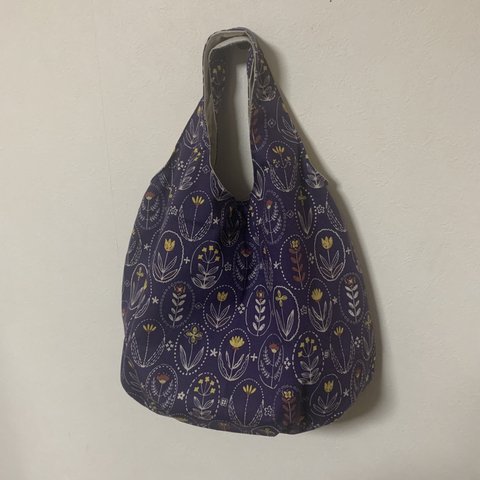 ＊がま口おまけ付き＊【オーバルフラワー】Plump bag