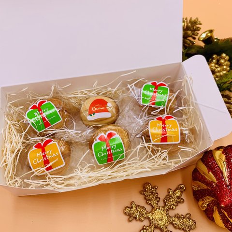 【期間限定】クリスマスver. くるみクッキー/ロシアのお菓子/6個入り