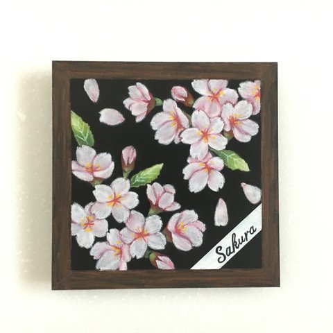季節の花＊桜 （受注制作） ✨チョークアート・原画