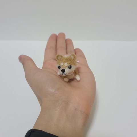 柴犬　豆柴　羊毛フェルト